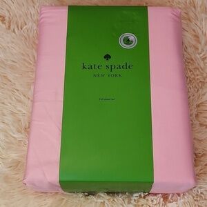 Kate Spade New York Solid Cotton Sateen Sheet Set